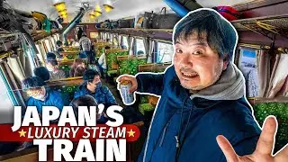 Inside Japan’s Most LUXURIOUS Train 🇯🇵 FIRST Class in Hokkaido
