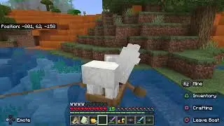 Minecraft Francis 2 moving to new biome