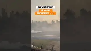 Insane Red Bull Drift Brothers Smoking the Nürburgring! 💨💨💨 #24hnbr #drift #redbull