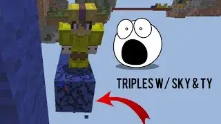 Minecraft Bedwars | Triples | Having too much fun....