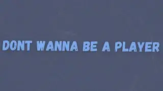 Lil Macks - Don't Wanna Be A Player (Lyrics)