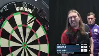 BEST PROTOUR FINAL EVER !   Littler v Searle   Players Championship 1 Final