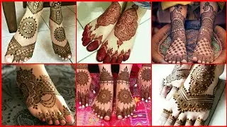 Latest Bridal Feet Mehndi Design|Bridal Mehndi Design for Leg|Latest Simple Full Legs Mehndi Design