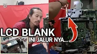 LAYAR MESIN FOTOCOPY BLANK PUTIH..!? COBA PERHATIKAN JALURNYA