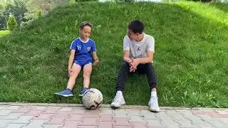 Таир. 11 лет. Отзыв по тренировкам, и пользе фристайла для футболистов.