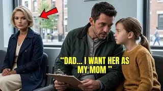 Poor Single Dad Daughter Looked at a Beautiful CEO and Whispered “Dad I Want You to Marry Her”