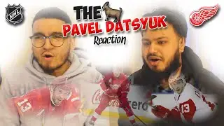 OMG HE'S THE GOAT!! 🐐 BRITISH BOYS REACT TO PAVEL DATSYUK BEST PLAYS!! 🔥
