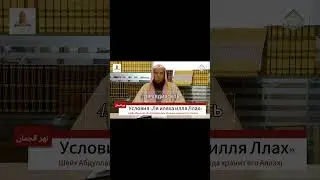 Условия шахады. Часть 4. #таухид#единабожие#шахада#ислам