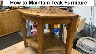 How to Maintain Teak Furniture