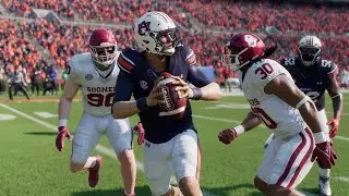 Oklahoma vs Auburn - NCAA Football 9/28/24 Full Game Highlights (College Football 25 Sim)