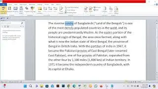 Microsoft spelling and grammar check#মাইক্রোসফট ওয়ার্ড এর ভূল বানান ঠিক করার নিয়ম।