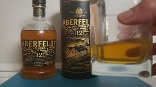 Aberfeldy 12 year Highland single scotch whisky.