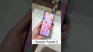 Huawei Pocket 2 Water Test | 