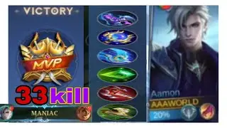 Manioc Top Global AAMON build  Best build aamon
