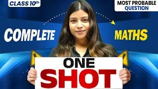 ICSE Class 10 Complete MATHS in One Shot | MAHA MARATHON | Theory + Pyqs