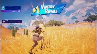 Fortnite Solo Victory Royale! (0 build)