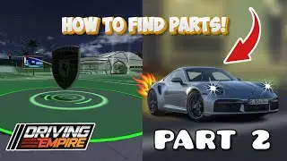 How To Find PORSCHE Parts in Driving Empire (part 2)