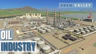 Oil Industry & Nuclear Power Plant | Eden Valley #014 | Cities: Skylines | PS5 Remastered | No Mods