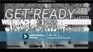 Sneak Peak of "Unsubscribing to yellow sheep 2^1100 Times"