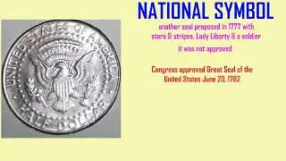 the BALD EAGLE as the national symbol