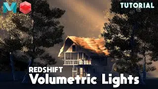 Volumetric Lights In Redshift - Maya Tutorial - Urdu / Hindi