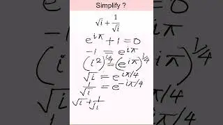Easy Trick for Complex Expressions 