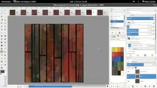 How to create a tileable texture with Inkscape and Gimp? IIII