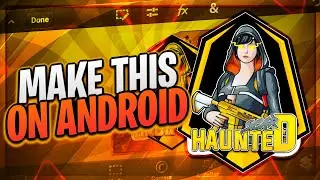 Make cool text background according to your mascot logos