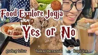 Jogja Vlog | Cewek China Pertama Kali Coba Gudeg! Bakso Sebesar Kepalan Bikin Nagih? Kopi Arang?