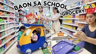 GROCERY NG PANG BAON SA SCHOOL NG MGA BATA | AustriaFamilyVlogs