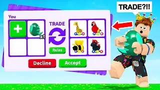 She Tried SCAMMING ME in Adopt Me! Roblox Adopt Me Fossil Egg Update