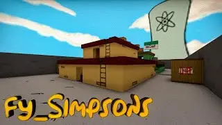 fy_simpsons for CS 1.6, CS: S and CS: GO