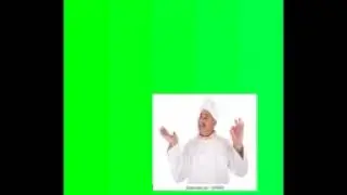 Fancy Chef Green Screen