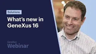 What's new in GeneXus 16 by Sergio Prusky