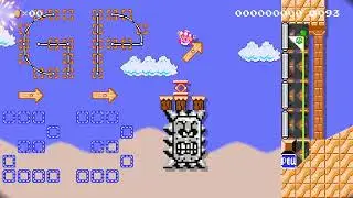 [MMGP] Sailing Stones by Luwuka [Mario Maker 2]