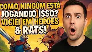Como NINGUÉM Está Jogando Isso? Viciei em Heroes & Rats!