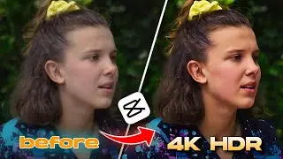 How To Get HDR CC Effect In CapCut | CapCut 4K Quality Tutorial