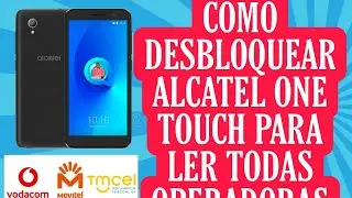 COMO DESBLOQUEAR ALCATEL 1 5033G PARA LER TODAS REDES 2022