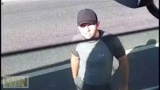 Не на того на рвались. Разборки на дороге.