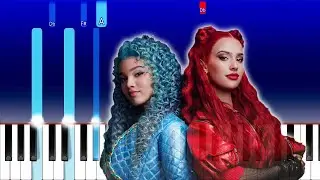 Descendants the Rise of Red - Fight of Our Lives (Piano Tutorial)