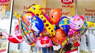 ASYIK BELI BALON KARAKTER JERAPAH EH ADA PENJUAL TAHU BULAT 💞 BELLVA SHANUM