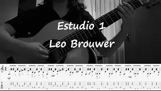 Estudio sencillo N° 1 (Etude N°1) -  Leo Brouwer Tabs