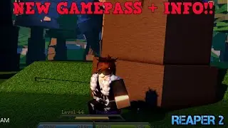 NEW GAMEPASS + INFO & CODES! [Reaper 2]