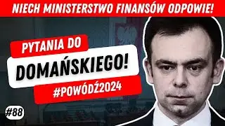 PYTANIA DO DOMAŃSKIEGO!