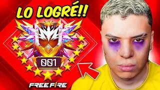 ¡ASÍ LLEGUE A GRAN MAESTRO POR ULTIMA VEZ EN MI VIDA! 🔥 * ADIOS * 🔥 FREE FIRE