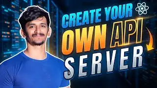 Create Your Own API Server Using React JS & JSON Server in Telugu | React js projects