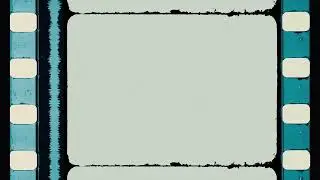 35mm sound on Film Matte Overlay ( Film Matte Overlay black screen & green Screen )
