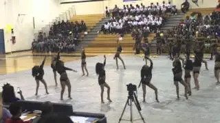 Royal Legacy Dance Company at the Mike Tilley Drumline Competition