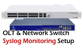 OLT & Network Switch Syslog Monitoring Setup | Real-Time Mobile Alerts Tutorial - Broonet