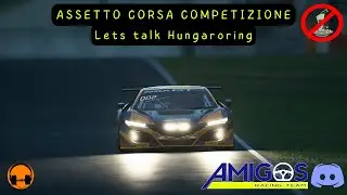 Assetto Corsa Competizione | Lets talk Hungaroring | ACC track guide for novices